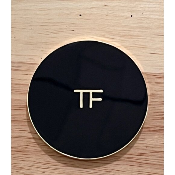Tom Ford Black & Gold Compact Mirror With Dual Sided Glass - Picture 1 of 5
